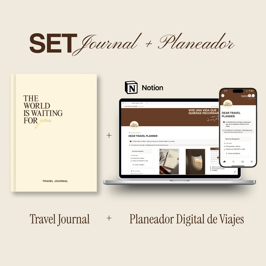 Travel Journal  +  Planeador Digital de Viajes